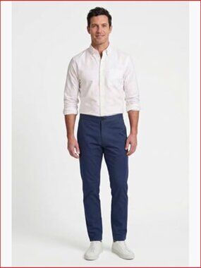 Slim Fit Khaki Pants Tapered Chino Pants
